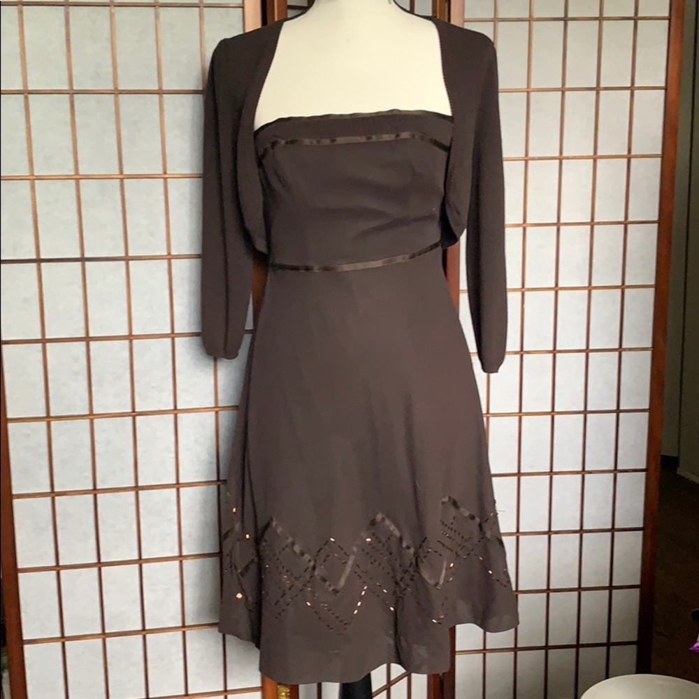 Loft petite strapless dress